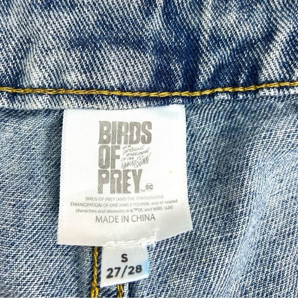 Harley Quinn Birds of Prey Denim Shorts‎ Small - Picture 4 of 8